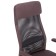 Office armchair Brabix "Flight ex-540", chrome, fabric, mesh, brown