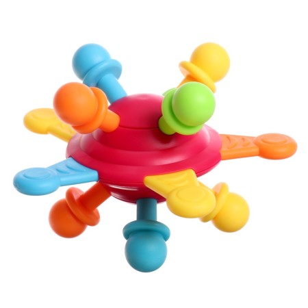 A set of rattles for babies, in a container, 9 pcs.-1