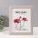 Photo frame plastic 20x25 cm "Basket weaving" white 23.4x28.4 cm