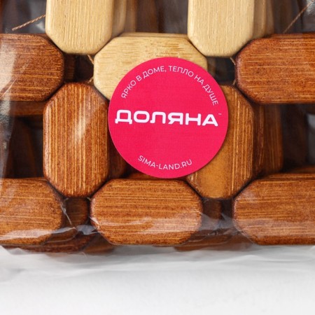 Hot Bamboo stand, 12 × 12 cm-3