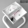 Lamp 2511/2WT LED 13W 4000k white 24x20 cm