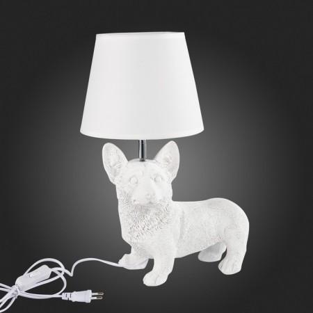Evoluce bedside lamp. Sle115204-01. Narni. 1x40 watts, E27, 30x20x43 cm, white color, chrome-4