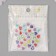 Beads for creativity plastic "Drawn Heart" White-color set 30 pcs 0.8x0.4 cm