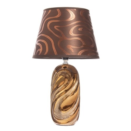 Dominica table lamp E14 40W chocolate-gold 22.5x22.5x40cm-5