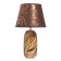 Dominica table lamp E14 40W chocolate-gold 22.5x22.5x40cm