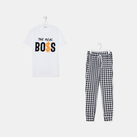 Pajama men's (T -shirt and trousers) KAFTAN "BOSS" R.56-6