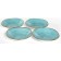 Deep plate Samold "Choir of turquoise", 750 ml, D = 21 cm