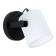 Bra Hornwood 1, 1x28W E27, black color