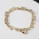 Bracelet Metal "Chain" sphere, color gold, l = 22 cm