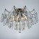 MD33518/5 AB bronze 5x40W E14 49x49x33cm