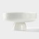 Ceramic dish for fruits, d = 20.5 cm, white color