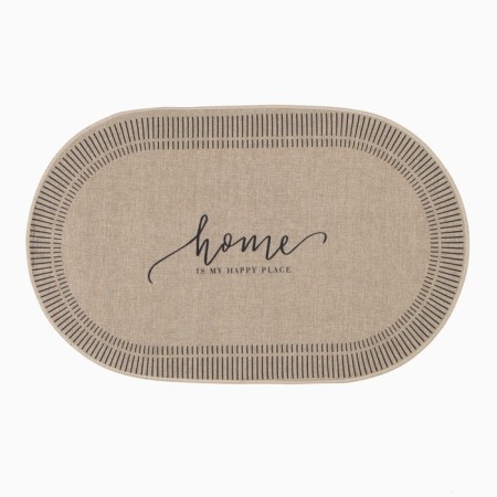 Bathroom mat Ethel "Happy Place", 48x78 cm-1