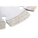 Diamond disk GROSS 73003, laser welding of segments, dry cut, F125x22.2mm