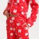 Pajama New Year's Women (shirt and trousers) KAFTAN CATS, size 40-42