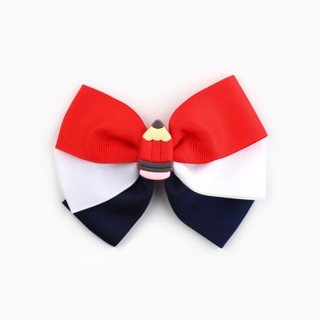 Outlet. Hair bow on a hairpin, 11.5 cm, Minnie Mouse-1