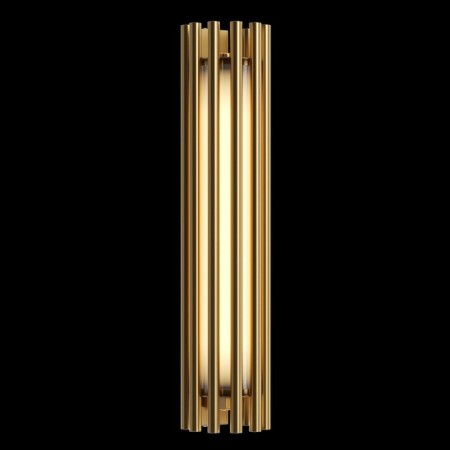 Bra Maytoni Mod410wl-L12BS3K, LED, 12W, 8.1x8.1x36 cm, 330lm, brass color-2