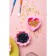Mold Dolyana "Heart", silicone, 7.5 × 7.5 × 2.5 cm, pink color