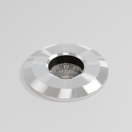 Building Lamp Outdoor O044DL-L1S3K3, 1W, 6.2x6.2x9 cm, LED, 61LM, 3000K, Silver Color-2