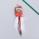 New Year. Domestica-pound for cats with a bell "Bear", 40 cm