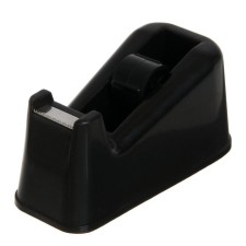 The dispenser for adhesive tape is desktop, weighted, medium, mix