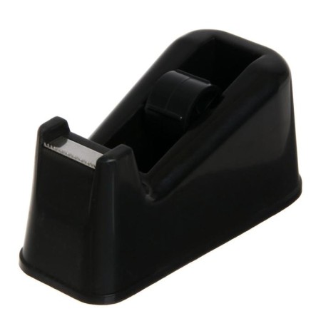 The dispenser for adhesive tape is desktop, weighted, medium, mix