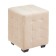 Puf Kosen, 300x300x400, beige velor