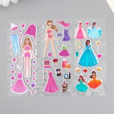 Plastic sticker 