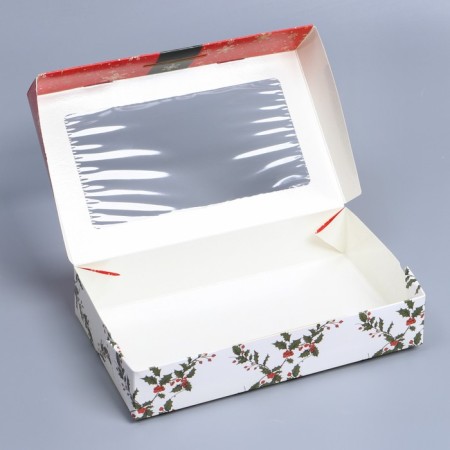 Folding box "Retro Post", 20 x 12 x 4 cm, new year-2