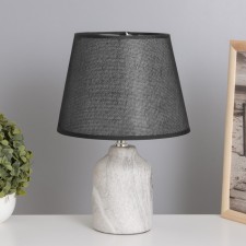 Table lamp 38041/1 E14 40W gray/black 20x20x34 cm Risalux