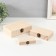 Casket d/painting rectangular set 3 pcs 11x5x2.5 14x8x4 17x11x5 cm