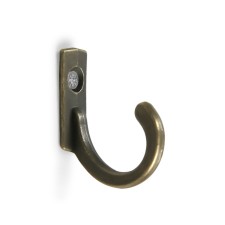 Hook furniture tundra TKO014, one -rod, bronze, 50 pcs
