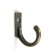 Hook furniture tundra TKO014, one -rod, bronze, 50 pcs