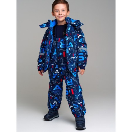 Winter kit for the boy PlayTode: jacket and semi -combineson, height 122 cm-1