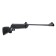 Pneumatic rifle "Borner XS-QA6BC" cal. 4.5 mm, 3 j, bed - plastic, up to 140 m/s