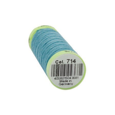 Top Stitch thread for stitching, 30 m, 744506 (714 moderate aquamarine)-1