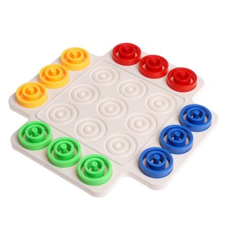 Board game for children for logic "Logikrug", 2-4 players, 5+-4