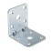 Furniture corner 47 x 47 x 40 x 2.3 mm, galvanized