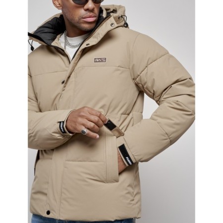 Male Winter jacket, size 58, beige color-11