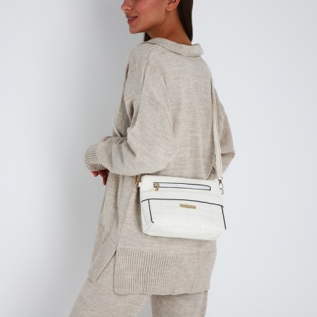 Bag Cross-Bodi with a zipper, dairy color-8