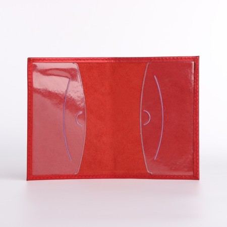 Cover for passport, red color-4