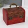 Casket wood chest "Blooming bamboo" 8.5x11.8x8.5 cm