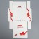 Gift folding box, packaging, “congratulations”, 20 x 18 x 5 cm
