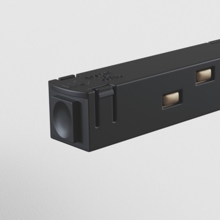 Power supply for the track system Technical TRA004B-22B, 54x1.8x1.8 cm, black color-3