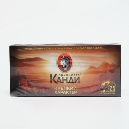 Black tea, strong "Princess Kandy", Ceylon, 50 g-1