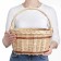 Kalina basket, 34 × 25 × 19/33 cm, manual weaving, willow