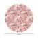 The tablecloth “Flower picture”, round, Saten, d = 150 cm