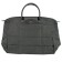 Household bag VX002-00312, black color, textiles with genuine leather inserts, 58x17x32 cm