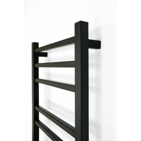 Electric towel Grois Alex, 400x800 mm, 8 crossbars, lower, black-3