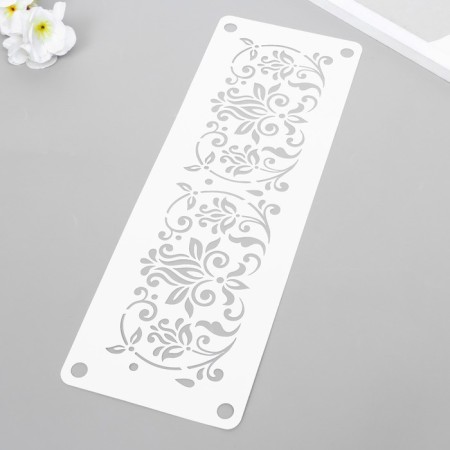 Stencil of stencil "pattern" 11x32 cm-1