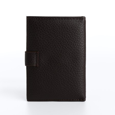 Cover for car documents and passports for magnet, brown color-1